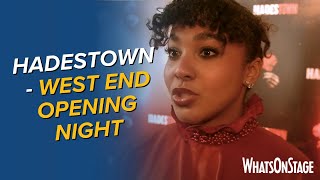 Hadestown in the West End | Opening night video