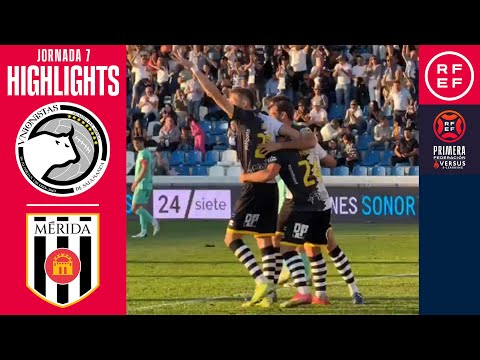 Resumen #PrimeraFederación | Unionistas CF 2-0 AD Mérida | Jornada 7 | Temporada 2025/26