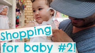 SHOPPING FOR BABY #2!! | MOM VLOG | Hayley Paige