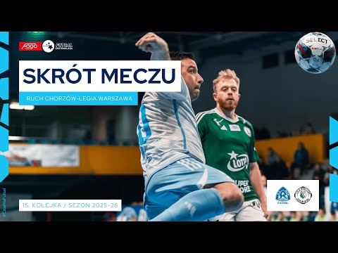 Ruch Chorzów - Legia Warszawa 2:3 SKRÓT 15. kolejka (2025/26)