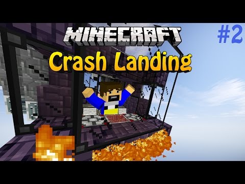 Crash landing | Hardcore Minecraft Survival | Ep.2 | 20 is better then 1