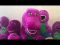 Barney The Dinosaur Toy Stuffie Collection Barney And Friends Actimates