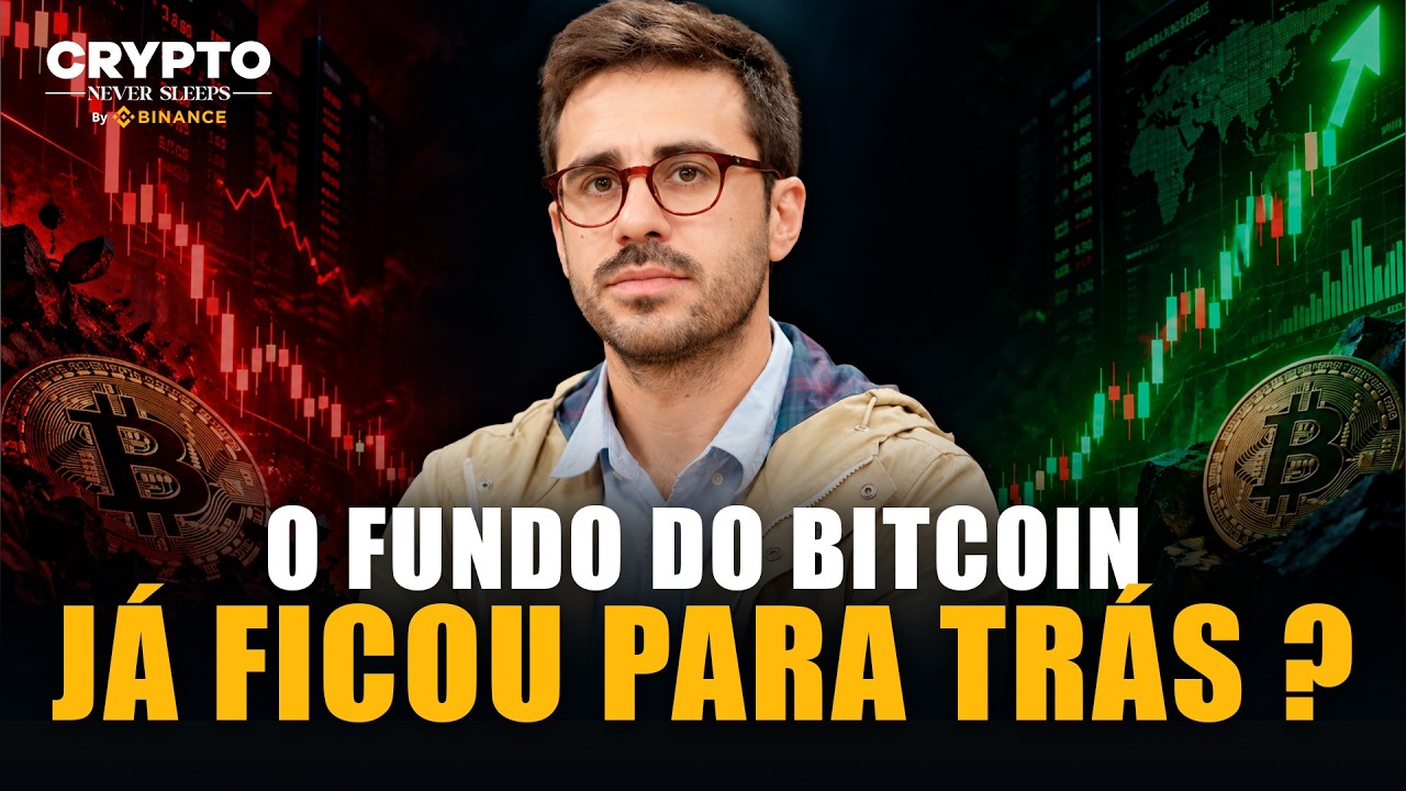O FUNDO DO BITCOIN JÁ PASSOU? O QUE ESPERAR AGORA? | Crypto Never Sleeps #62