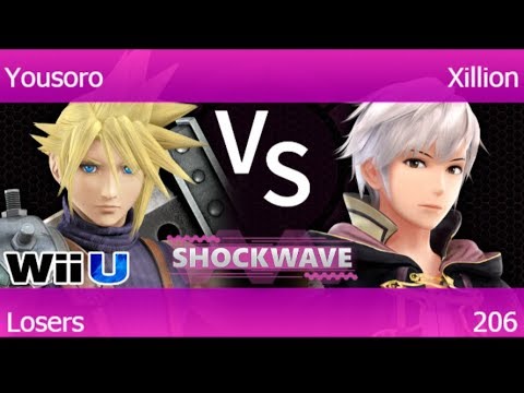 SW 206 - HMO | Yousoro (Cloud) vs HMO | Xillion (Robin) Losers - Smash 4