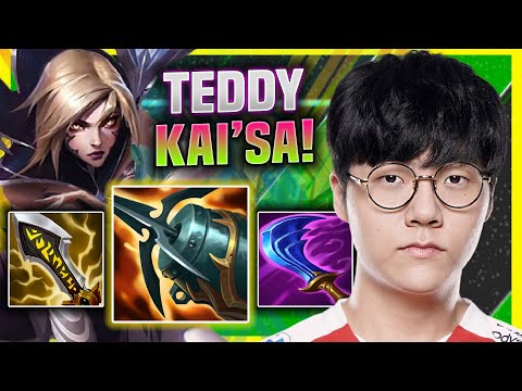 TEDDY TRIES KAI'SA WITH NEW BUFFS! - T1 Teddy Plays Kai'sa ADC vs Varus! | Season 11