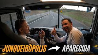 VANDO ESTÁ DE VOLTA! 🚌 | Rumo a Aparecida saindo de Junqueirópolis