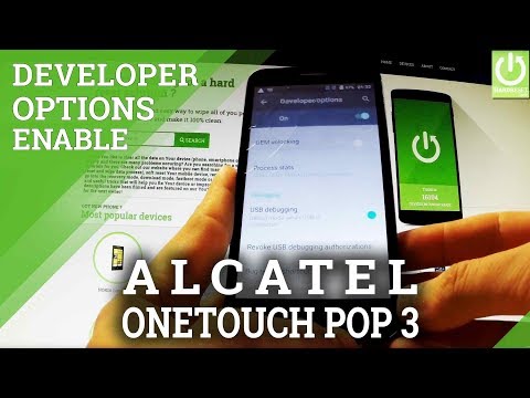 Enable Developer Mode in ALCATEL 5015D OneTouch Pop 3 - USB Debugging