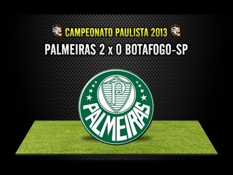 OnCupTV! Campeonato Paulista 2013 Palmeiras 2 x 0 Botafogo-SP