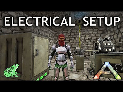 Electrical Generator Power Setup Ark Survival Evolved How to