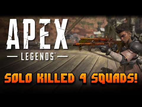 Solo Q Win | Killed 4 full squads ALL BY MYSELF! | PS4 PRO