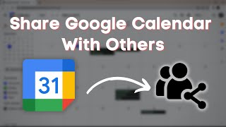 How To Share Google Calendar With Others