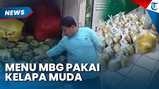 Viral Menu MBG Pakai Kelapa Muda untuk Siswa di Pamekasan, Begini Penjelasan SPPG