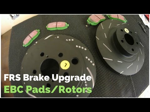 FRS/BRZ Brake Upgrade | EBC Brakes Install | Green Stuff Pads