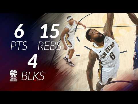 DeAndre Jordan 6 pts 15 rebs 4 blks vs Sixers 25/26 season