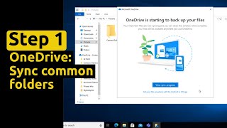 Sync Desktop, Documents and Pictures folders to OneDrive