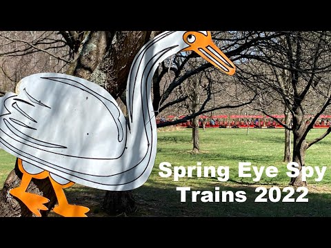 Spring Eye Spy Trains 2022