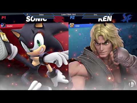 1st Online Tournament Ticino SSBU Losers Final - Debe (Sonic) vs ONI (Ken)
