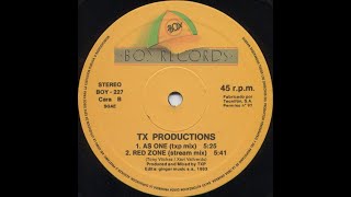 TX Productions – As One (TXP Mix) (B1) [1993]