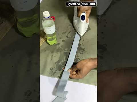 How to iron senator trouser band