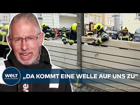 WINTEREINBRUCH UND DAUERREGEN: Hochwasseralarm! Erste Häuser evakuiert und überflutet