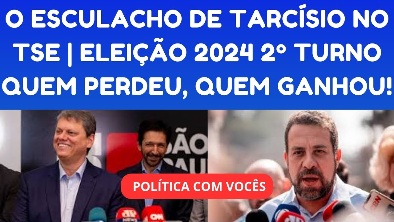 A REPERCUSSÃO DA SUJEIRA DE TARCÍSIO EM SÃO PAULO E OS RESULTADOS PELO BRASIL
