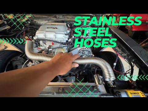 1978 Trans Am RESTOMOD Stainless Steel Coolant Hoses !! ARE they worth it ? Do they Leak ? VGG Like