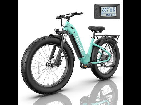 GOCIO Ebike Assemble Vedio-Model 35- 26" Electric Bike