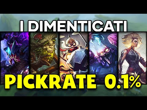 ABBIAMO MESSO I 5 CHAMP MENO USATI IN UN SOLO TEAM - TROLL SQUAD