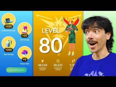 How to Reach LEVEL 80 in Pokémon GO! (FULL GUIDE)