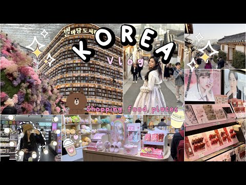 KOREA Vlog 🇰🇷🌸, spring 2023, food, shopping, attractions 💕