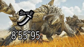 [MHWs] 鎖刃龍 太刀 8'55"95捕獲