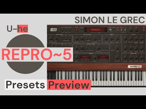 U-he | Repro 5 | Presets Preview