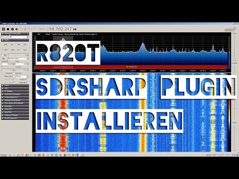 NooElec R820T2 Plugin für SDRsharp Installation und Betrieb