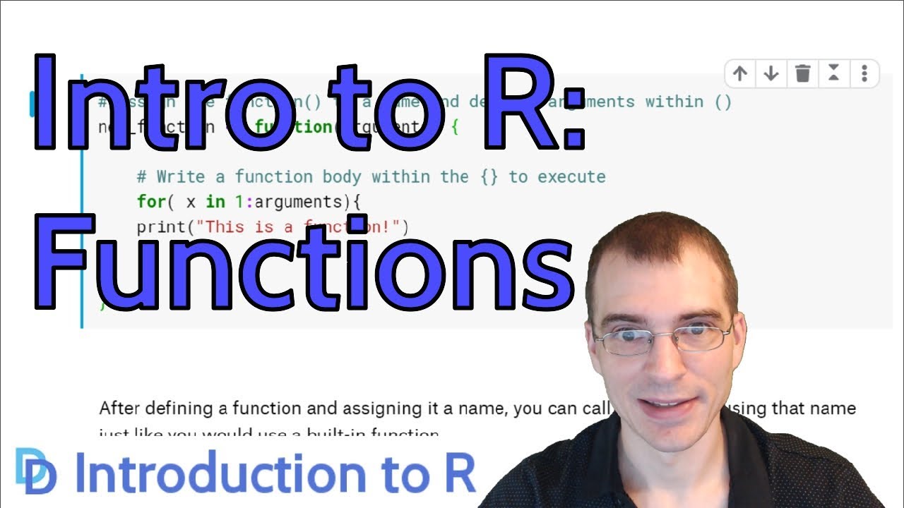 Introduction to R: Functions