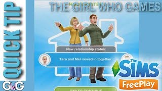 The Sims Freeplay: Adding New Sims Without Building Houses [QUICK TIP]