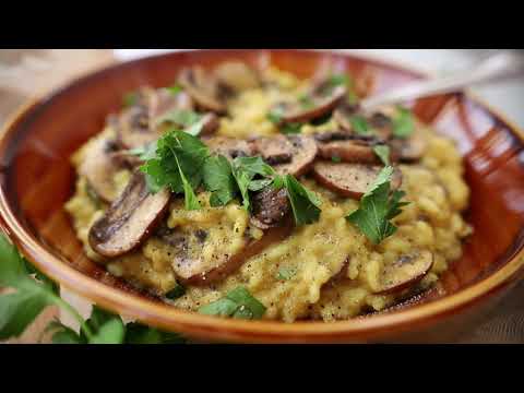 Vegan Mushroom Risotto Recipe
