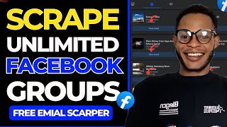 How To Scrape Every Facebook Groups For FREE (Facebook Email Scraper)