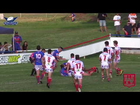 2018 - Newcastle RL - 1st Grade Highlights - RD 1 - Kurri v Souths