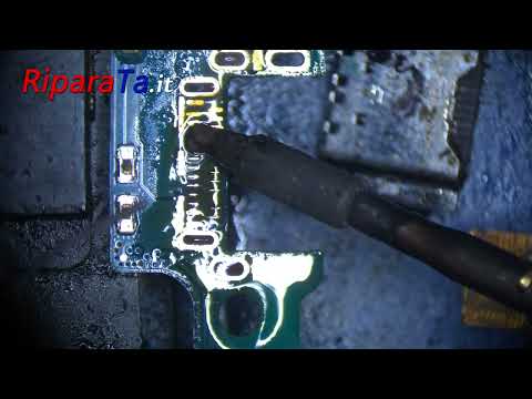 ? Assorbimento anomalo connettore Samsung A920f - Sostituzione e test finale.