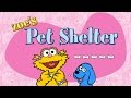 Sesame Street Zoe S Pet Shelter Kids Game Dogs Lizards Hamsters