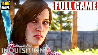 Dragon Age Inquisition Gameplay Walkthrough [Full Game Movie - All Cutscenes Longplay] No Commentary