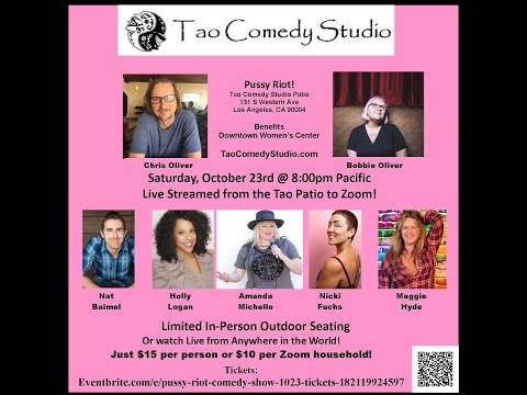 Maggie Hyde at Pussy Riot at Tao Comedy Club 10.23.21