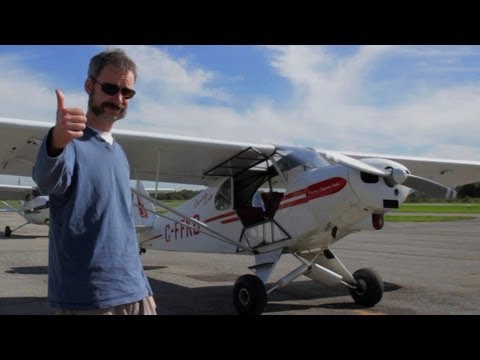 Tail Dragger check ride - Mastering the dying art - Flying - POV