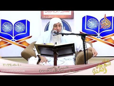  تفسير سورة التوبة ( 14 ) الآيات ( 41 – 47 ) الشيخ مصطفى العدوي  تاريخ 10 5 2024 
