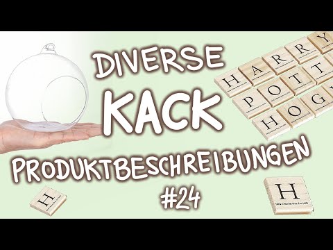 Diverse Kack Produktbeschreibungen #24