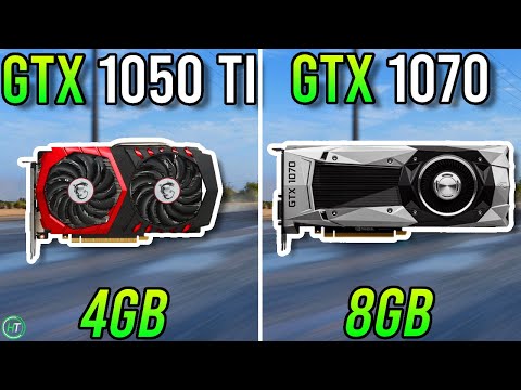 GTX 1050 Ti vs GTX 1070 8GB Tested in 2023