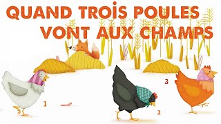 Steve Waring - Quand trois poules vont aux champs - comptine pour enfant
