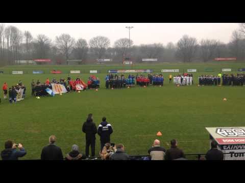 Openingsceremonie 10-jarig jubileum/Ere NK Voetbal Talenten Toernooi 11 januari 2014