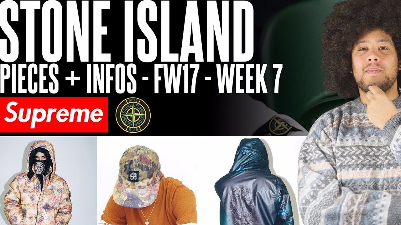STONE ISLAND x SUPREME - FW2017 - LA MINUTE ELSSY