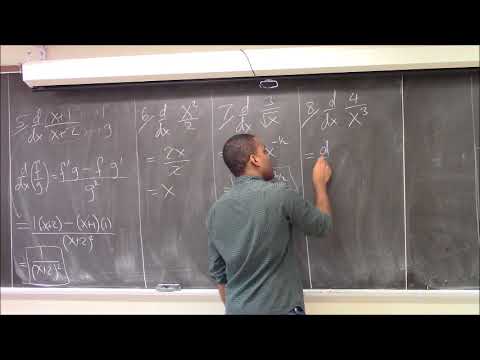 Math 1203-R03 Lecture 12 - Derivative Examples - Finding derivatives